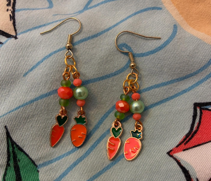 Carrot Earrings