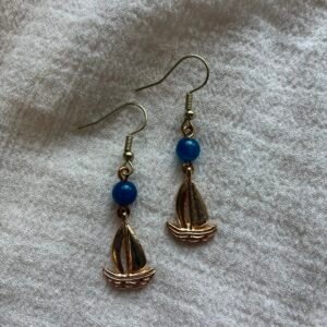 Gold Sailboats