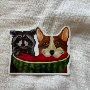 Watermelon Feast Sticker
