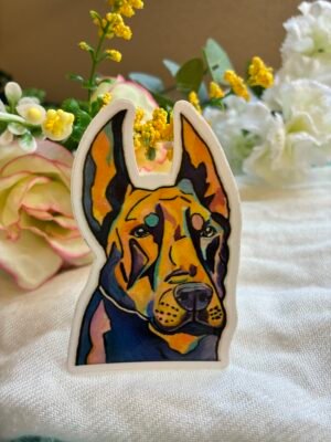 Doberman Sticker